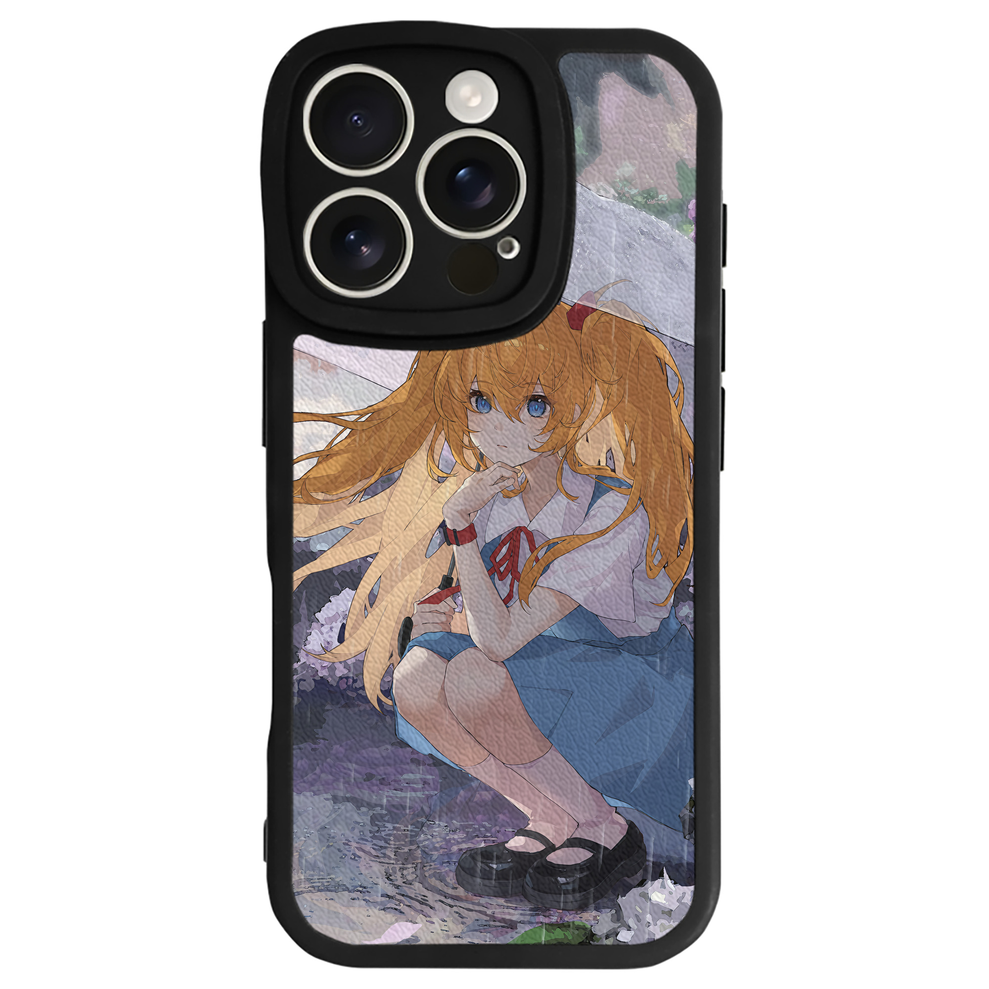 （画像用） EVA 新世紀エヴァンゲリオン 【iPhone 16シリーズ対応】シリコンスマホケース（レザー調） 材質：シリコン